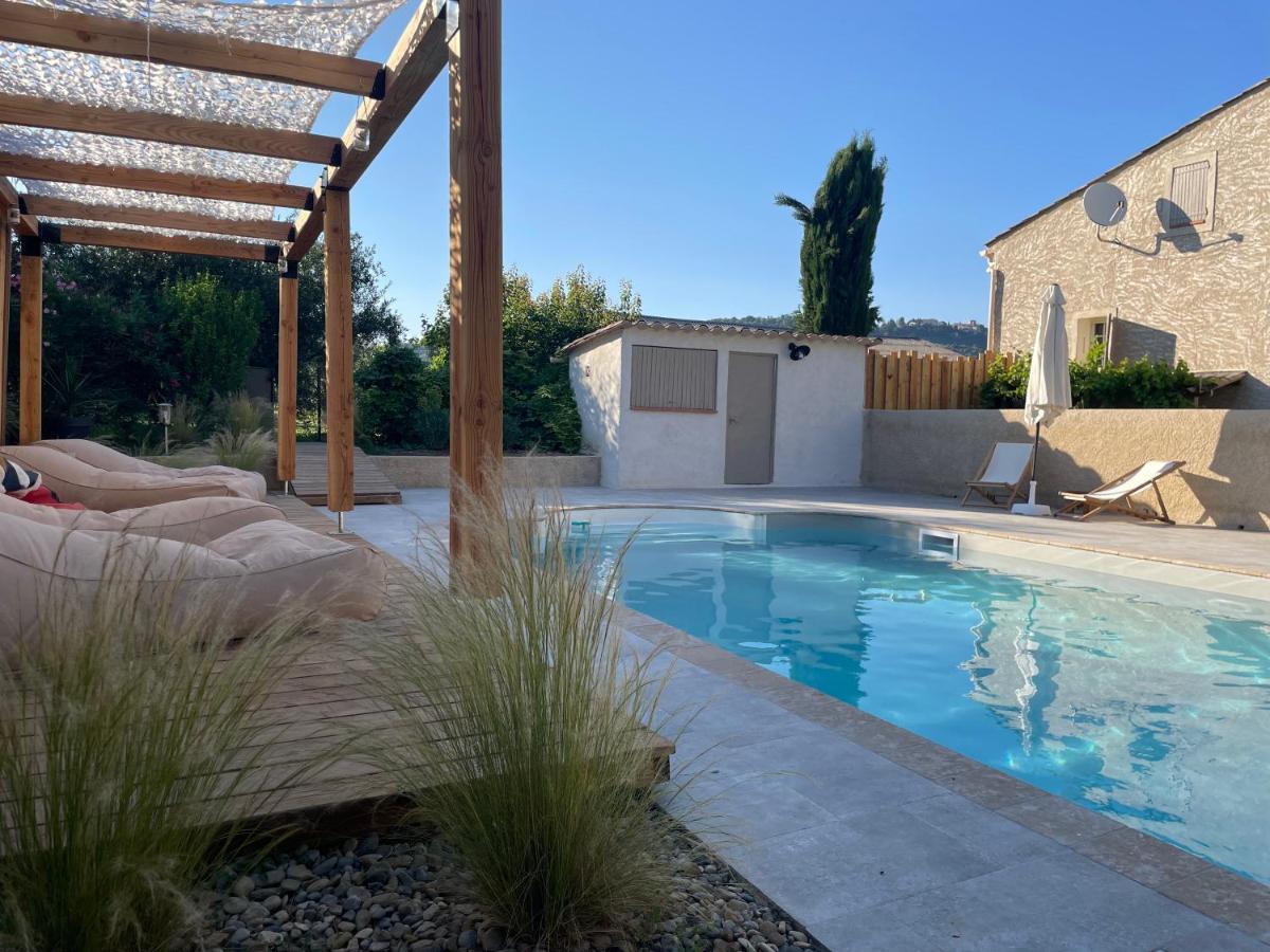 Sous Les Etoiles En Provence, Gite Les Grands Chenes Lurs Exterior photo