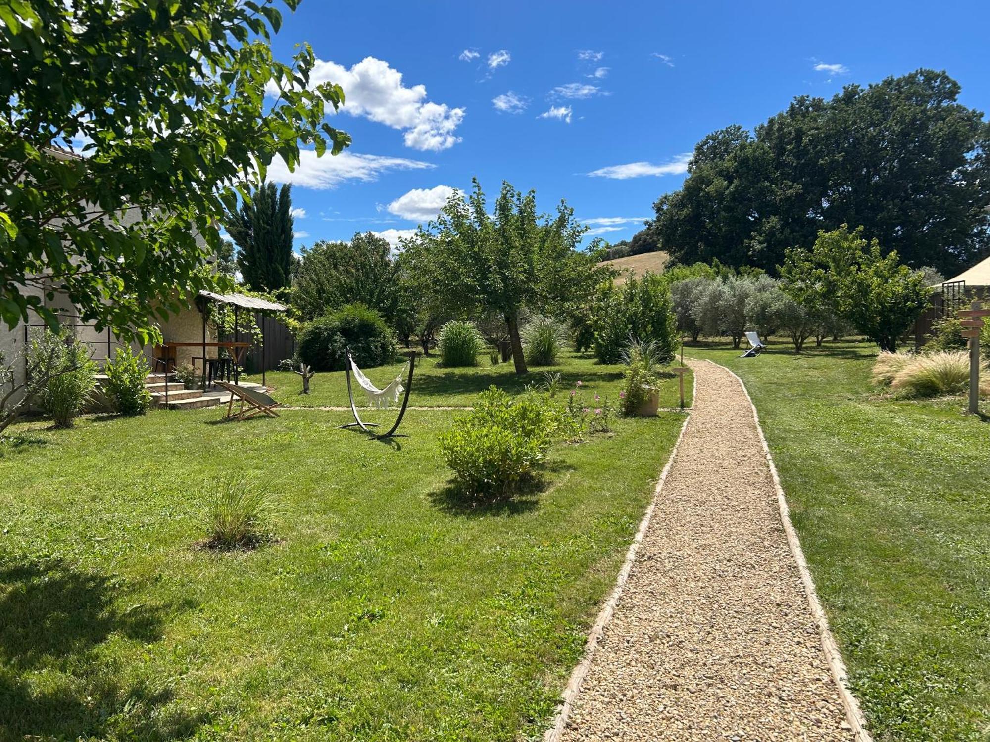 Sous Les Etoiles En Provence, Gite Les Grands Chenes Lurs Exterior photo